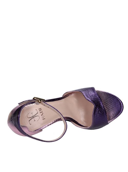 Sandali in pelle FABI | FD8044A FLASHVIOLA-ROSA